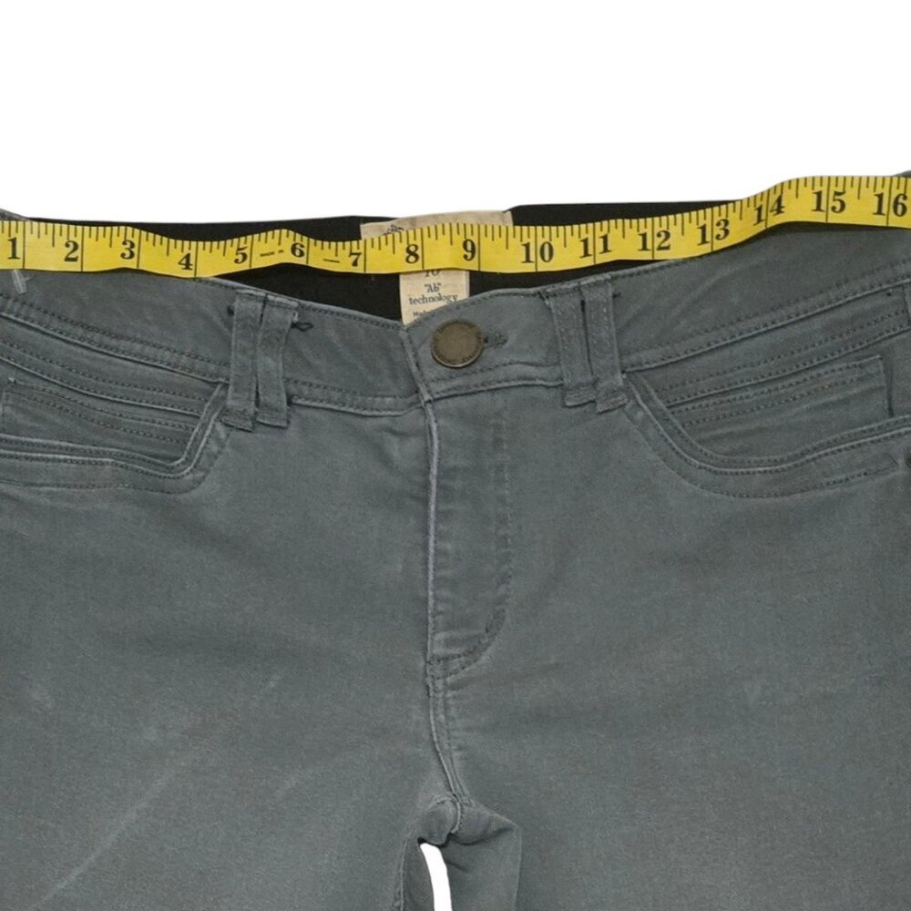Democracy AB Technology Cargo Twill Capris Straight Leg Stretch Pants  Size 10 - Picture 7 of 11
